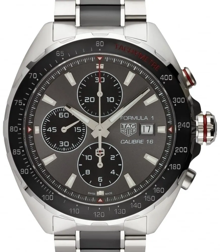 TAG Heuer Formula 1 CAZ2012.BA0970 44mm Stainless steel Gray