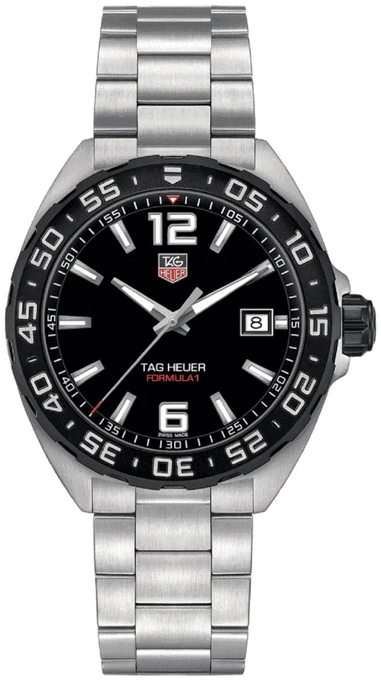 TAG Heuer Formula 1 Quartz WAZ1110.BA0875 41mm Stainless steel Black