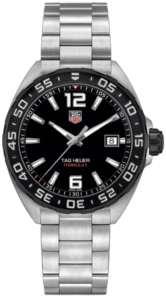 TAG Heuer Formula 1 Quartz WAZ1110.BA0875 41mm Stainless steel Black 1