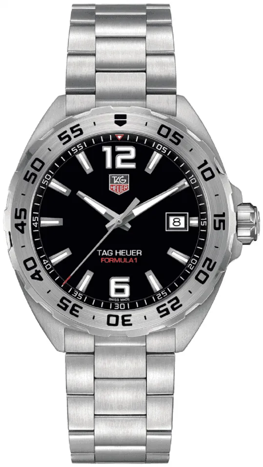 TAG Heuer Formula 1 WAZ1112.BA0875 41mm Stainless steel Black