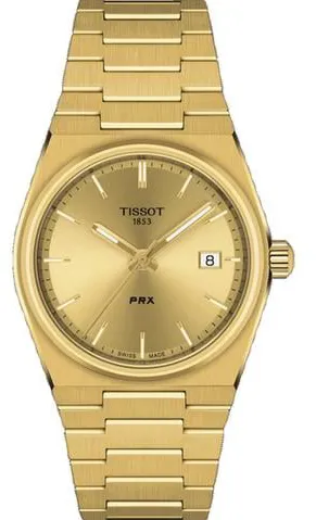 Tissot PRX T137.210.33.021.00 35mm Stainless steel Gold