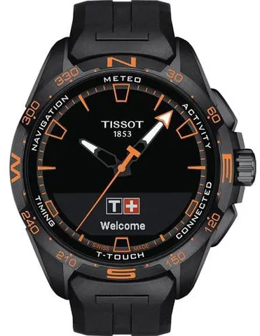 Tissot Touch T121.420.47.051.04 47.5mm Titanium Black