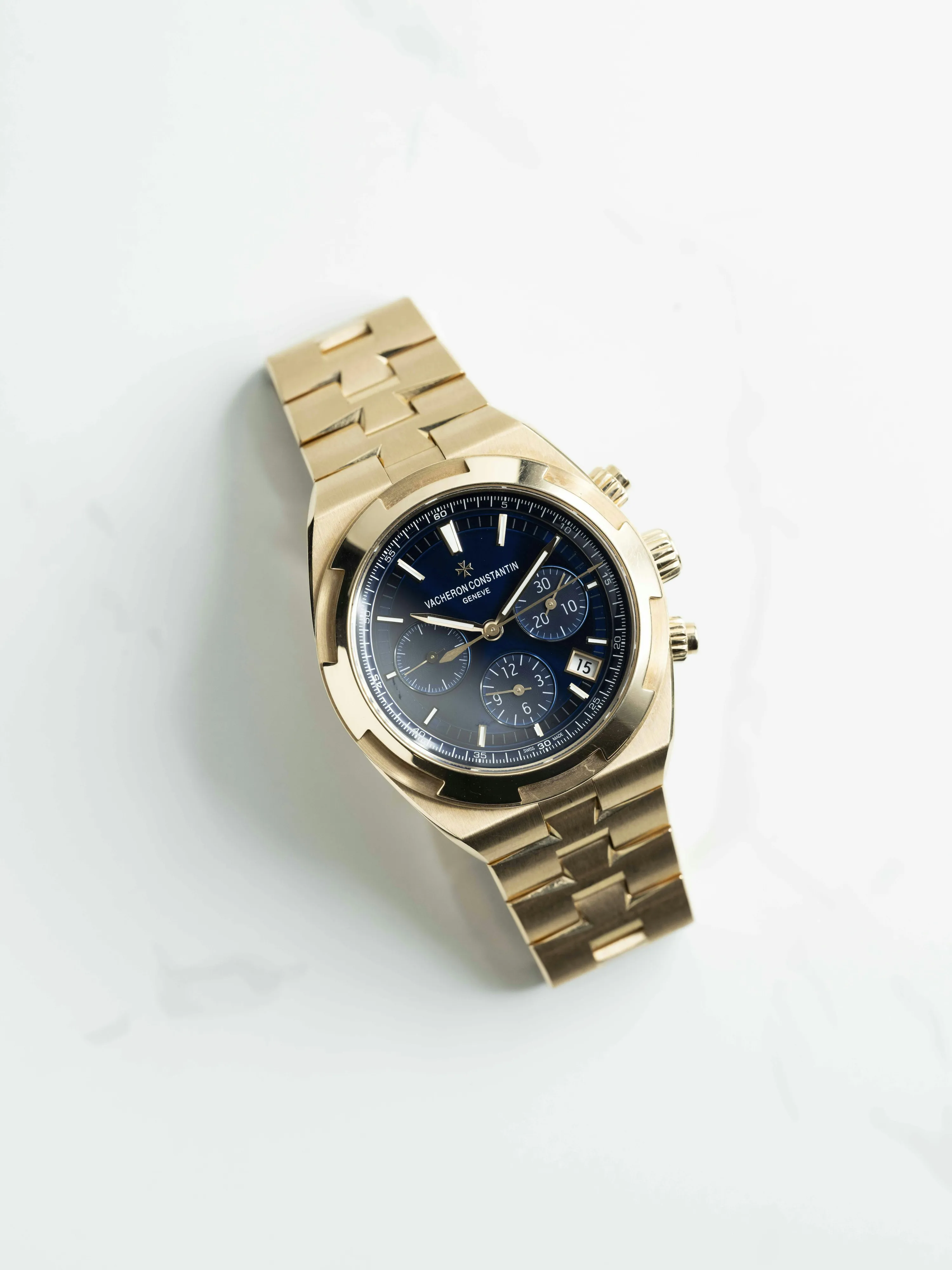 Vacheron Constantin Overseas 5500V/110R-B952 42.5mm Rose gold Blue 10