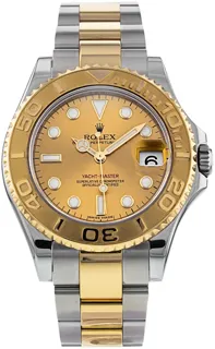 Rolex Yacht-Master 168623 35mm Yellow gold and Stainless steel Champagne