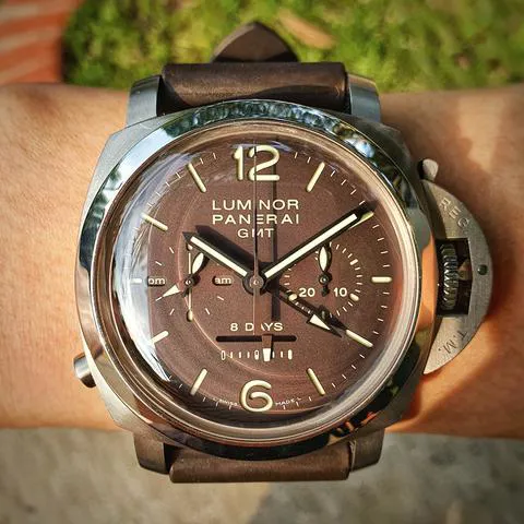 Panerai Luminor 1950 PAM 00311 44mm Titanium Brown