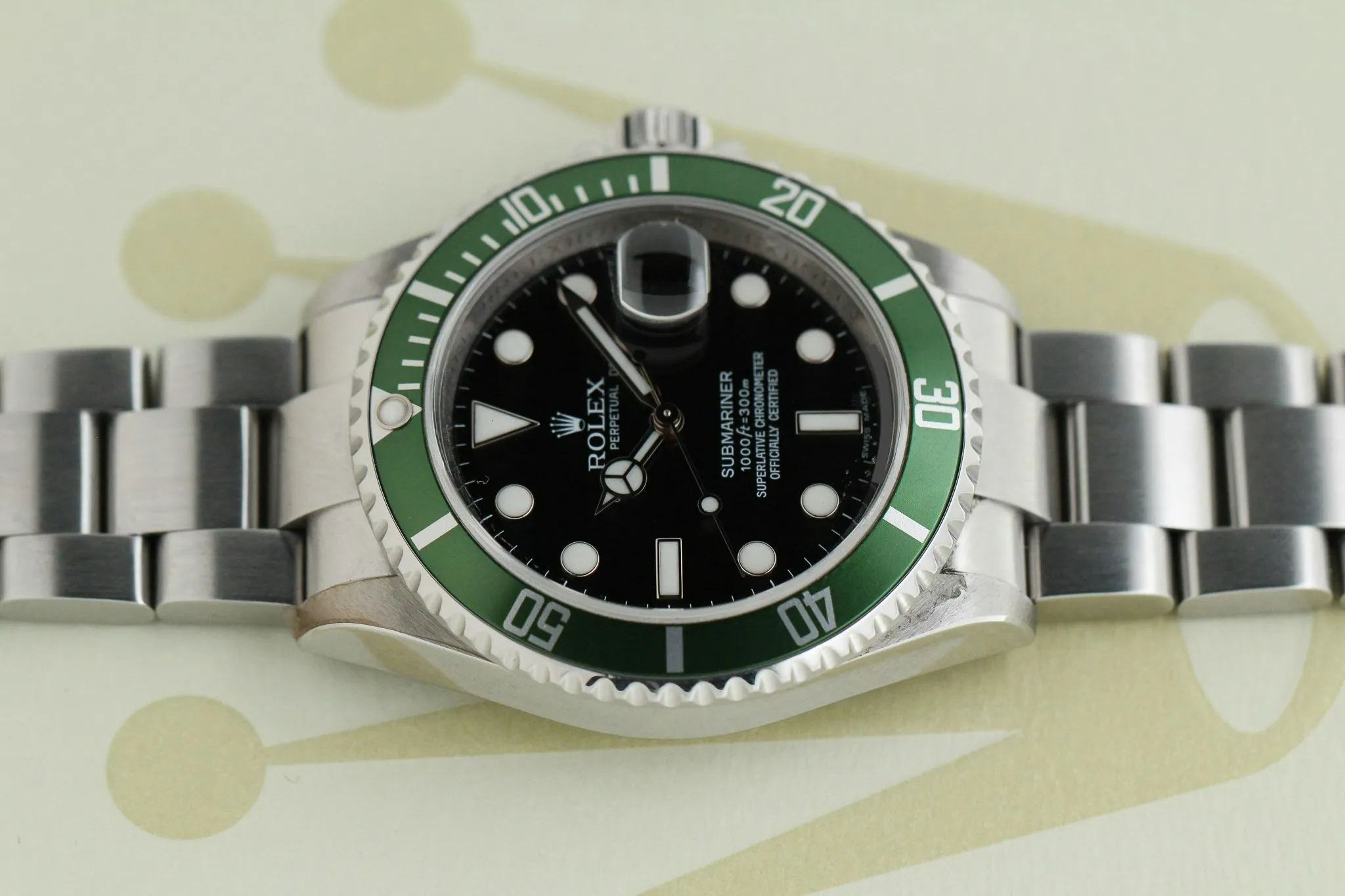 Rolex Submariner 16610LV 40mm Stainless steel Black 1