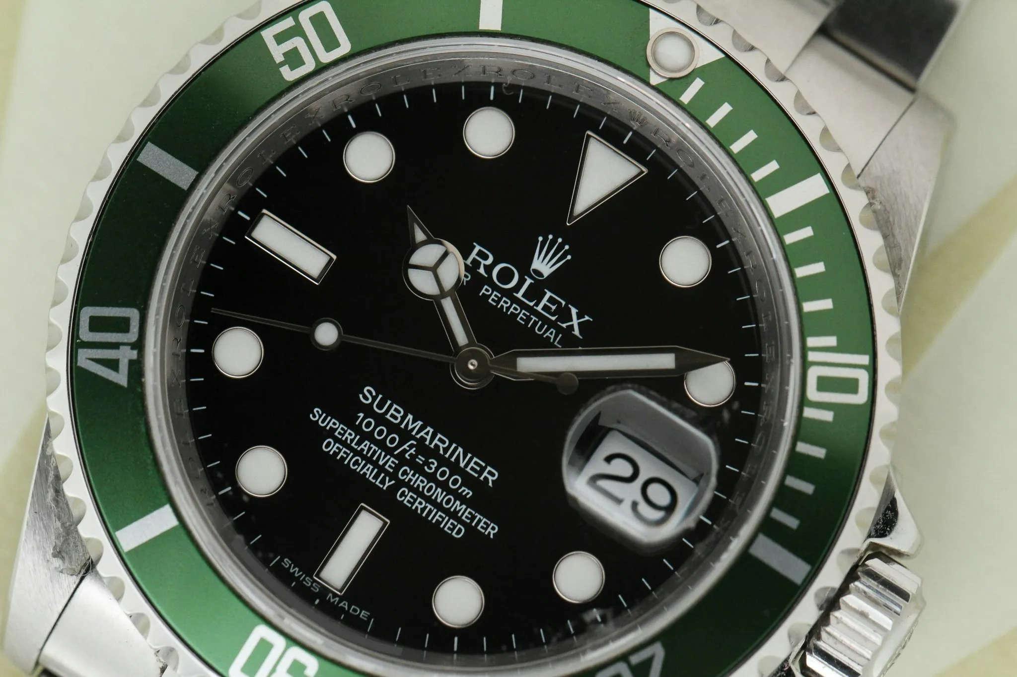 Rolex Submariner 16610LV 40mm Stainless steel Black 5