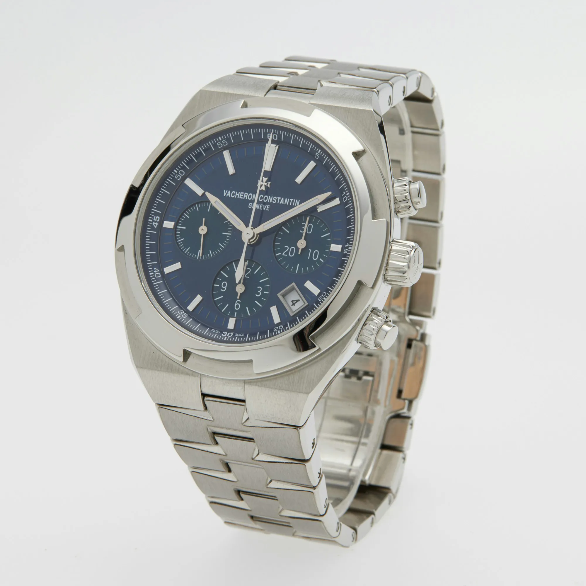 Vacheron Constantin Overseas Chronograph 5500V/110A-B148 42.5mm Stainless steel Blue