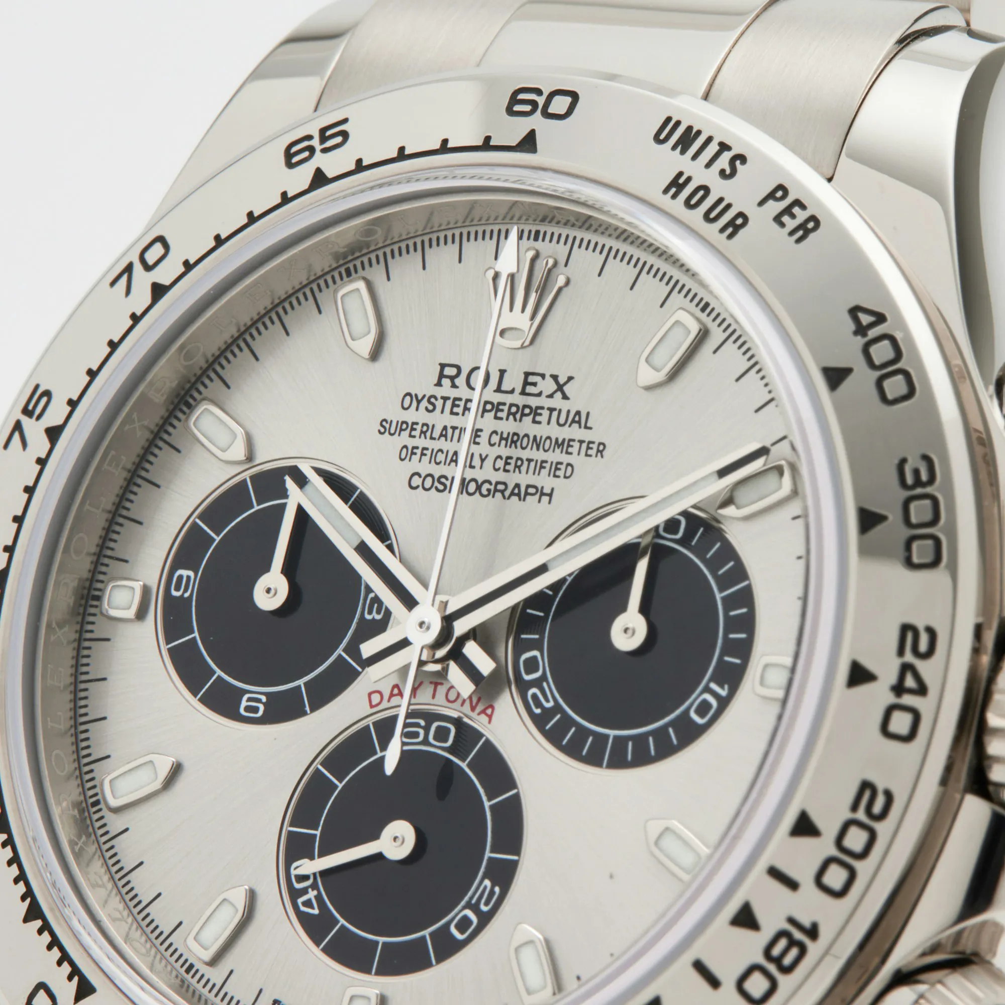 Rolex Daytona 116509 40mm White gold Silver 2