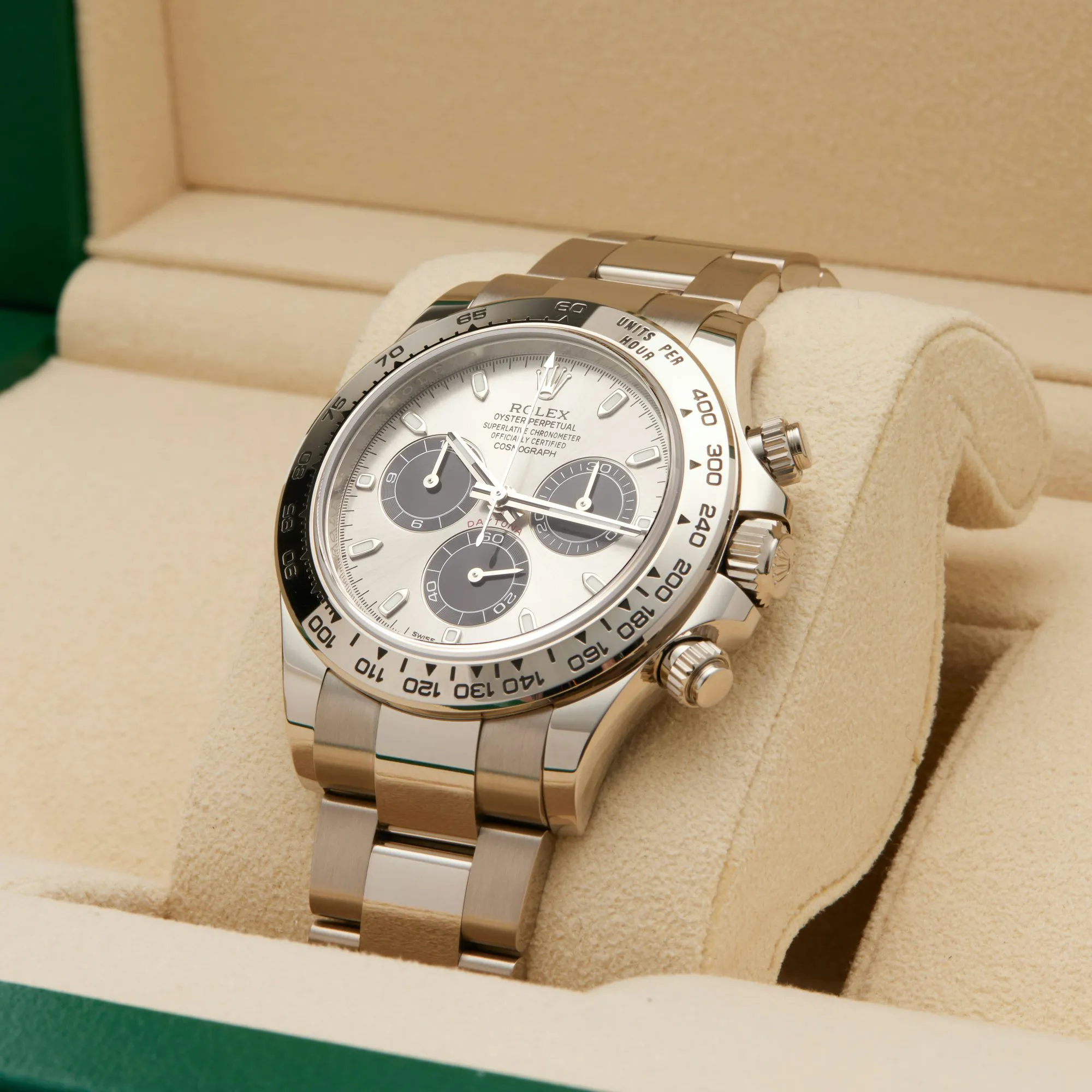 Rolex Daytona 116509 40mm White gold Silver 16