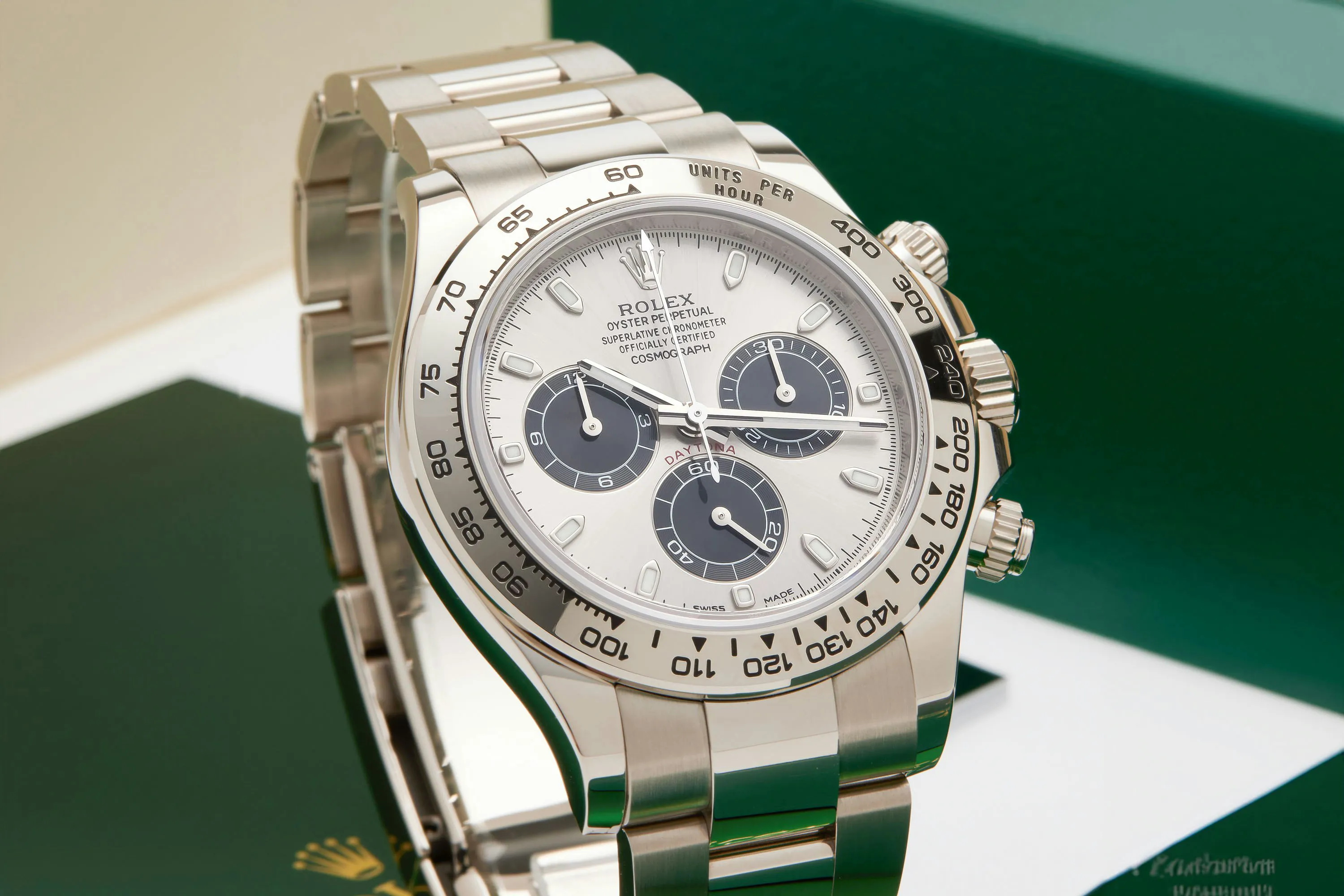 Rolex Daytona 116509 40mm White gold Silver 20