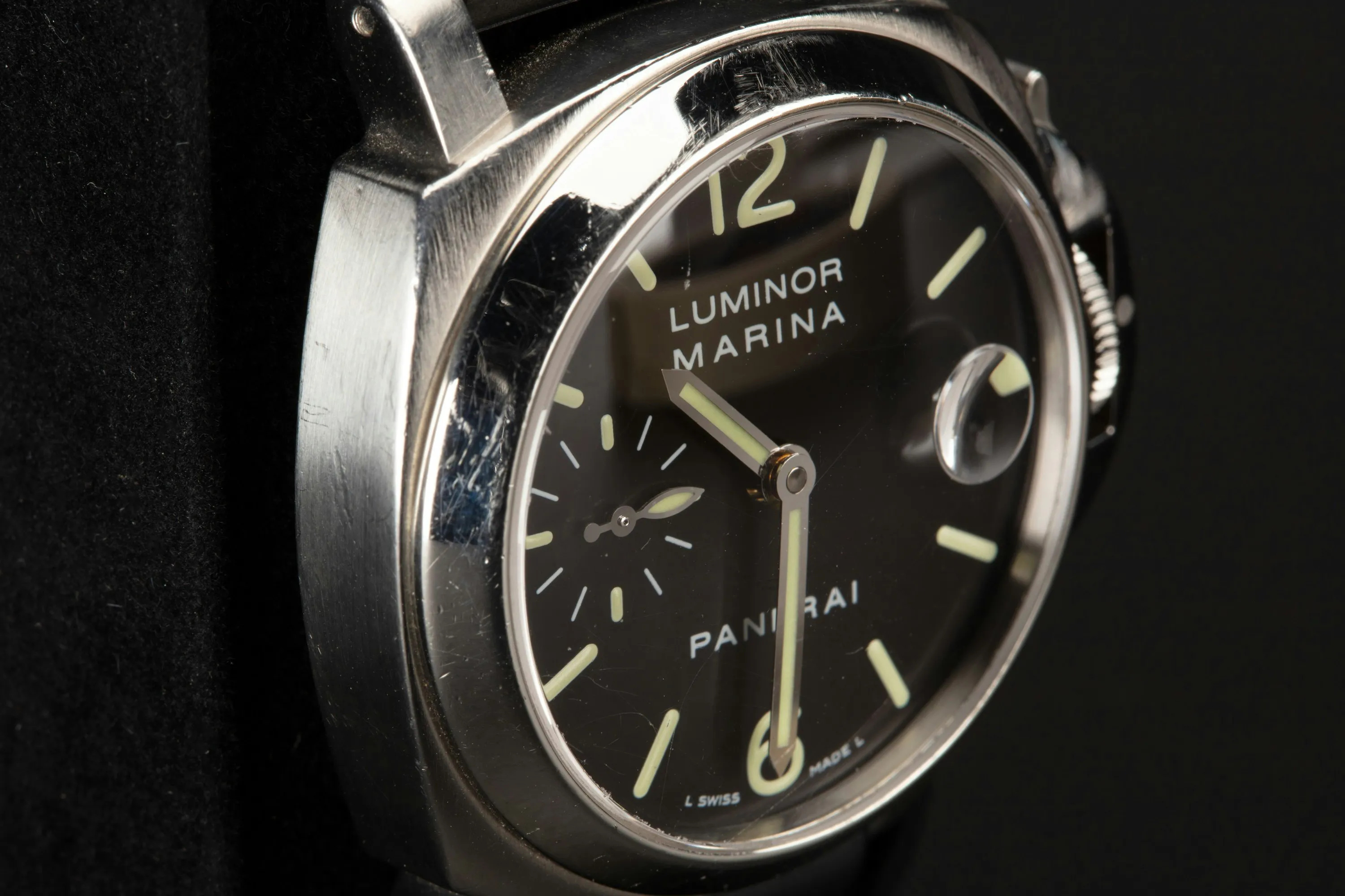 Panerai Luminor Marina Automatic PAM 00048 40mm Stainless steel Black 2