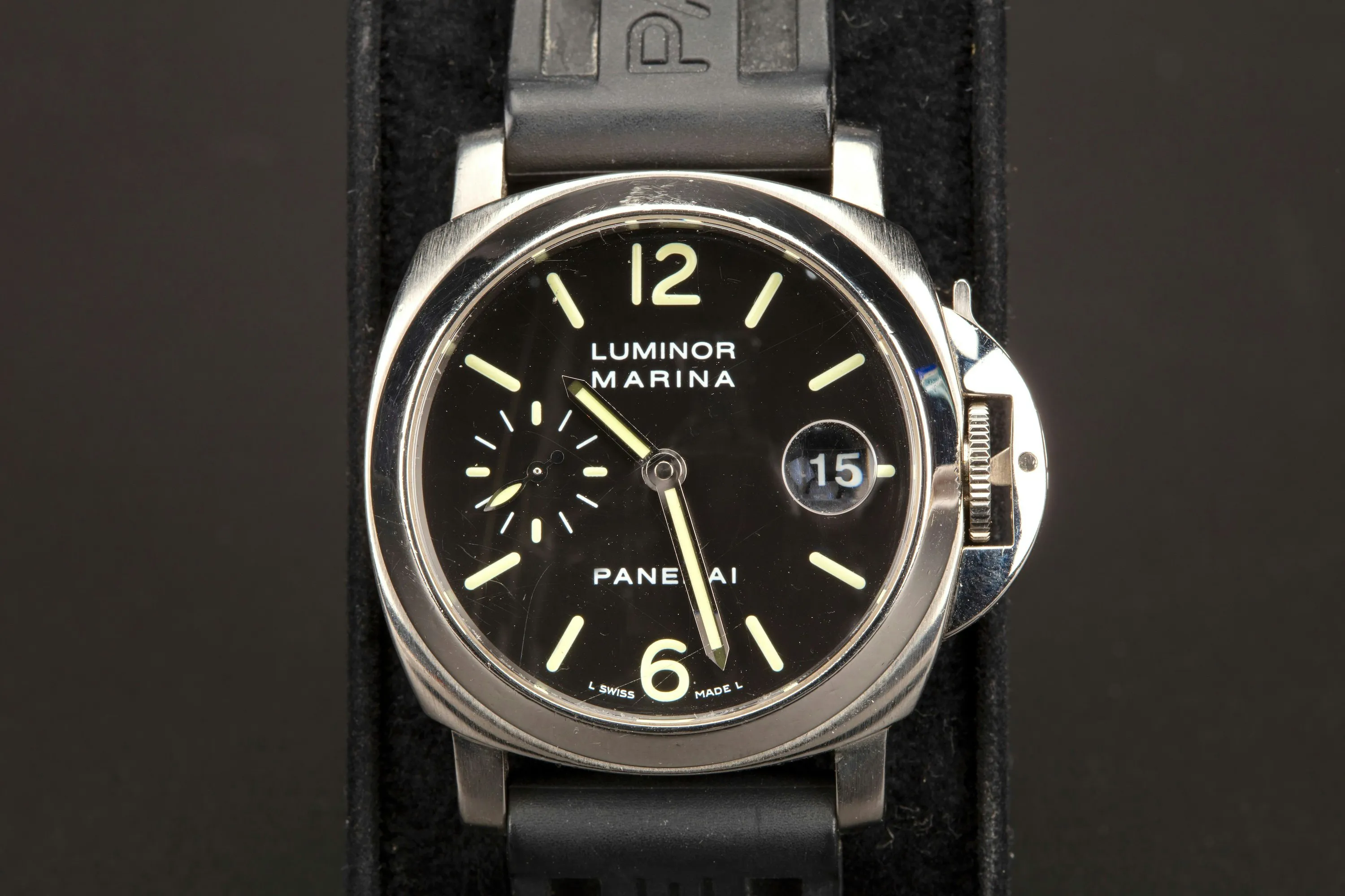 Panerai Luminor Marina Automatic PAM 00048 40mm Stainless steel Black 13