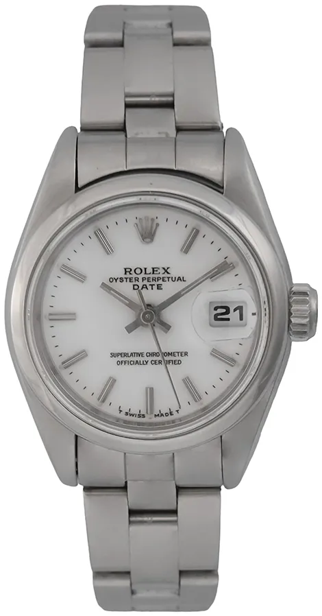 Rolex Oyster Perpetual 69160 26mm acero Plata