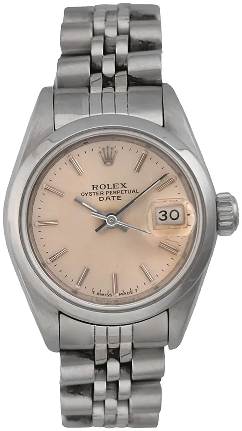 Rolex Oyster Perpetual 69160 26mm plata Plata