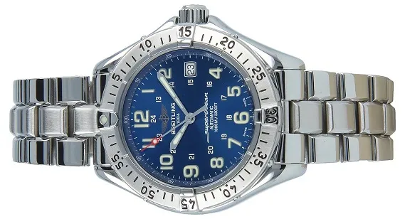 Breitling Superocean A17340 41mm en acero Azul 1