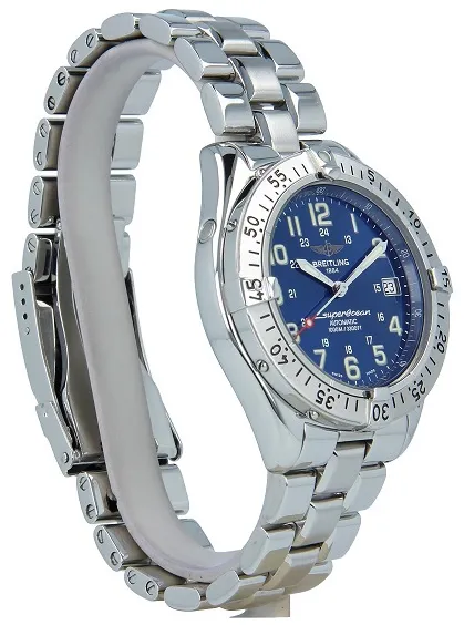 Breitling Superocean A17340 41mm en acero Azul 2