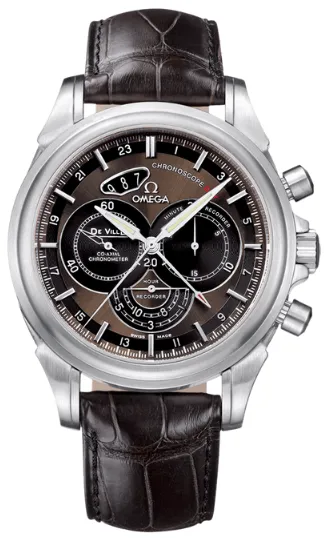 Omega De Ville Co-Axial 422.13.44.52.13.001 44mm Acero Inoxidable Brown