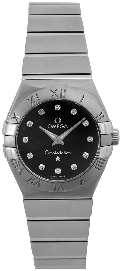 Omega Constellation 123.10 27mm Acero y Oro Negra