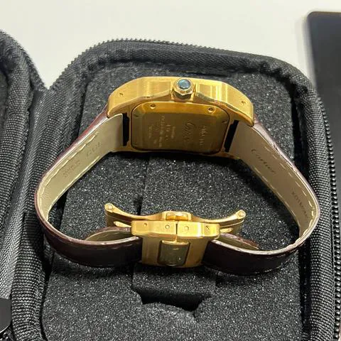 Cartier Santos 100 2880 100mm Yellow gold Silver 6