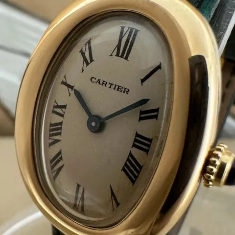 Cartier Baignoire 866044 23mm Yellow gold White 4