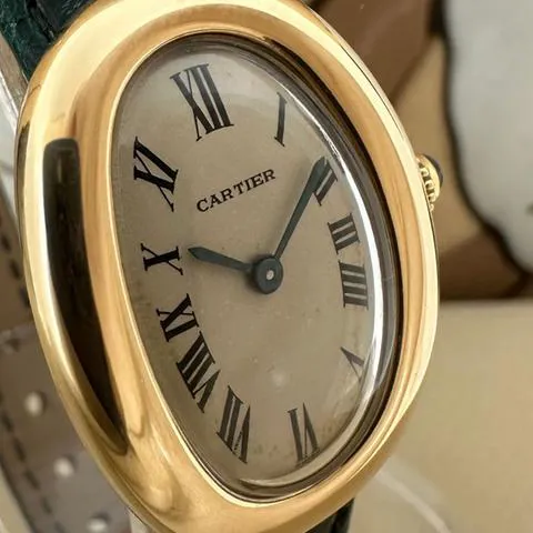 Cartier Baignoire 866044 23mm Yellow gold White 5