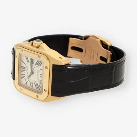 Cartier Santos 100 2880 Yellow gold White 2