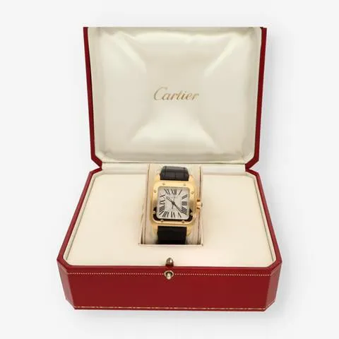 Cartier Santos 100 2880 Yellow gold White 10