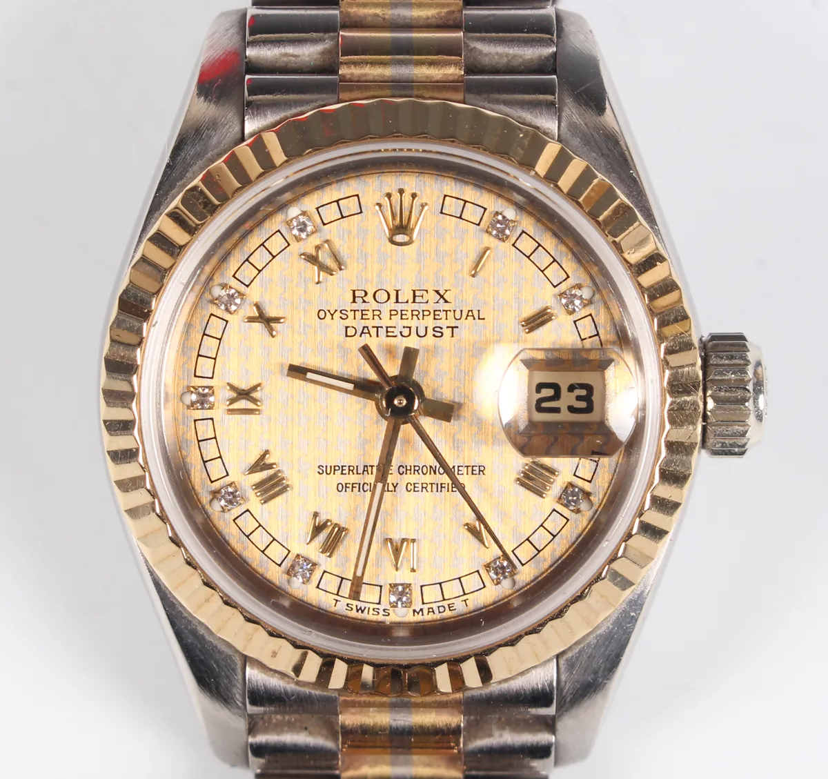 Rolex Datejust 69179B 26mm Tricolored gold