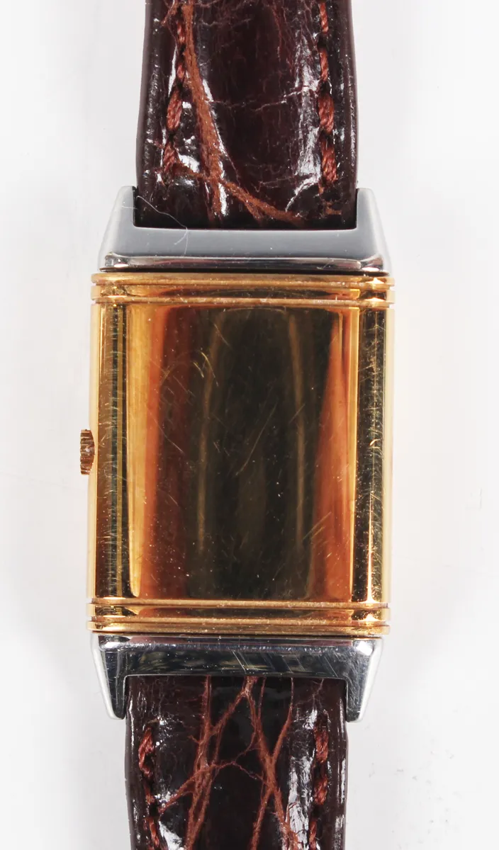 Jaeger-LeCoultre Reverso 140.106.5 15mm Yellow gold and Stainless steel Gilt 1