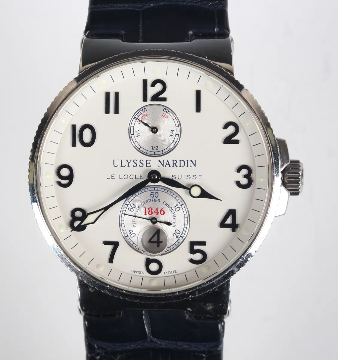 Ulysse Nardin Marine 263-66 40mm Stainless steel White