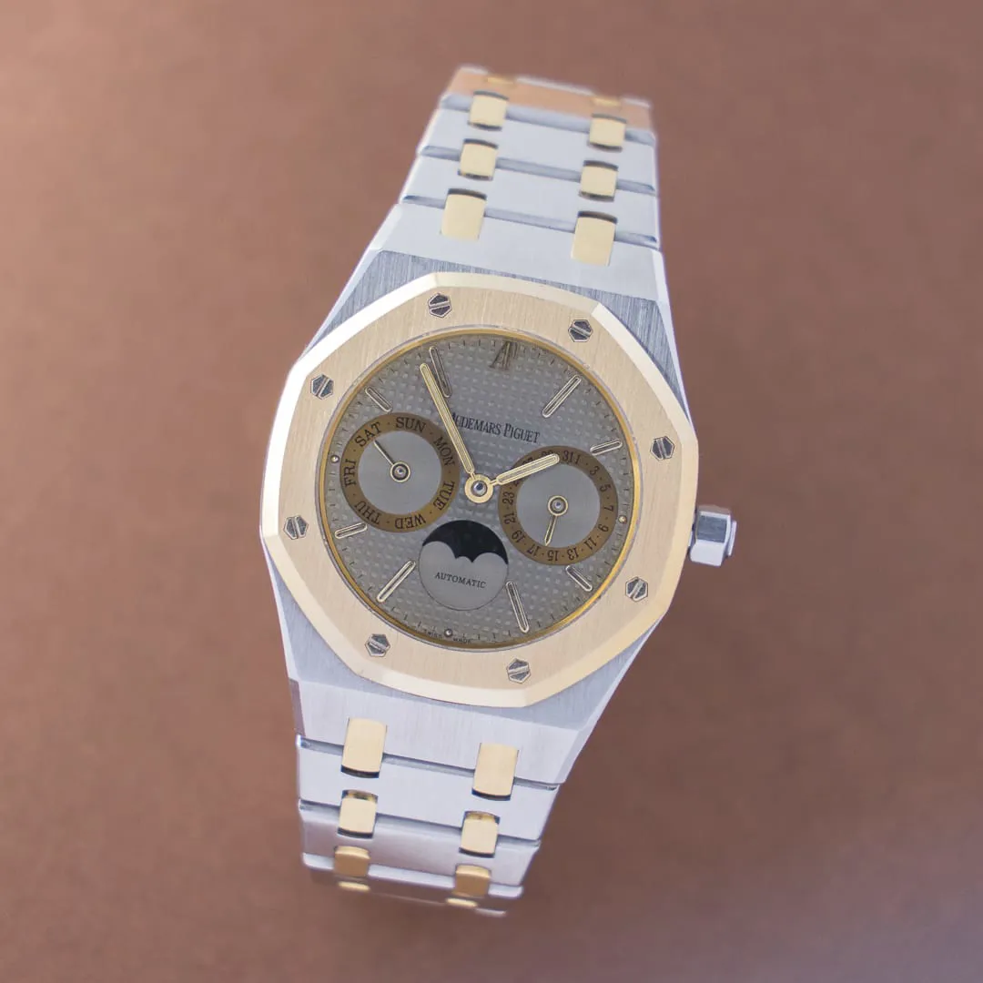 Audemars Piguet Royal Oak 25594SA 36mm Yellow gold and Stainless steel White