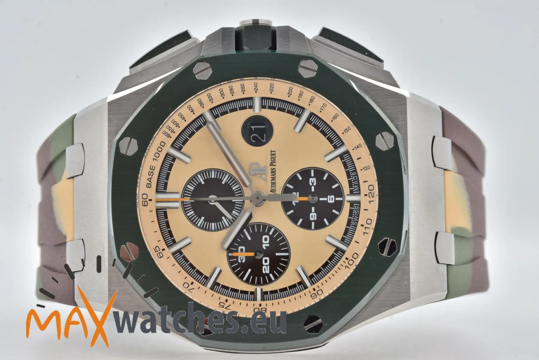 Audemars Piguet Royal Oak Offshore 26400SO.OO.A054CA.01 44mm Stainless steel Beige