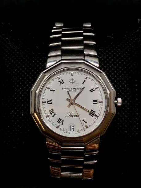 Baume & Mercier Riviera 34mm Stainless steel White 1