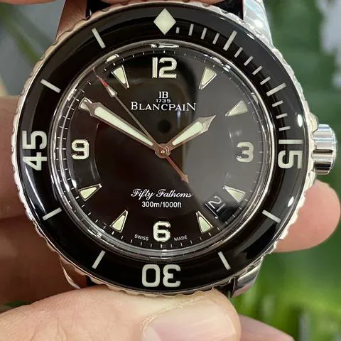 Blancpain Fifty Fathoms 5015-1130-52 45mm Stainless steel Black