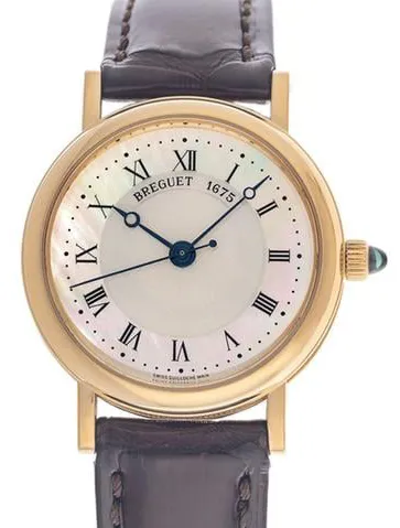 Breguet Classique 8067BA/52/964 30mm Yellow gold White