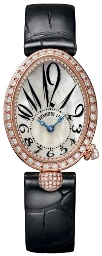 Breguet Reine de Naples 8928BR/5W/944/DD0D3L 33mm Rose gold and 18k rose gold Mother-of-pearl