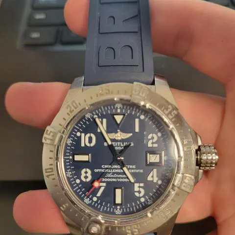 Breitling Avenger A1733010 45mm Stainless steel Blue 9