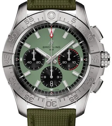 Breitling Avenger AB0147101L1X1 44mm Stainless steel Green