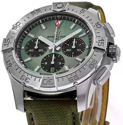 Breitling Avenger AB0147101L1X1 44mm Stainless steel Green 2