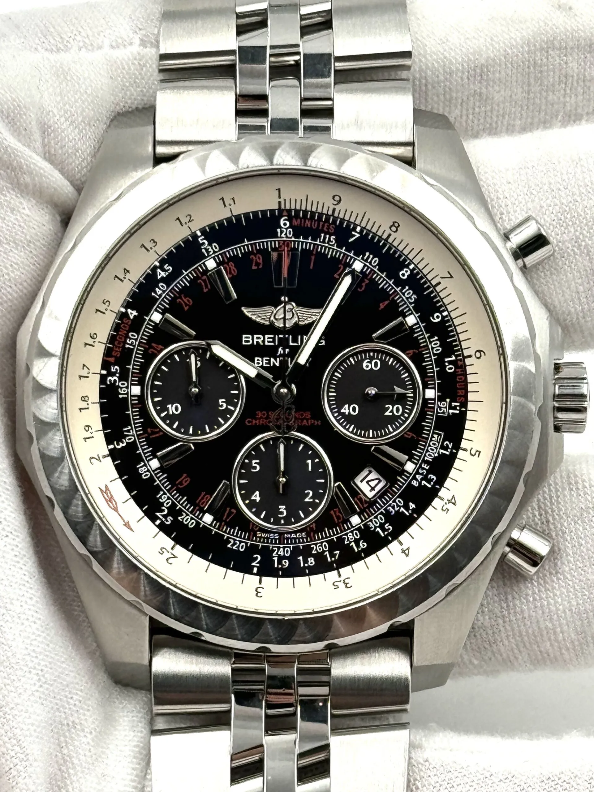 Breitling Bentley A25365 48mm Stainless steel Black