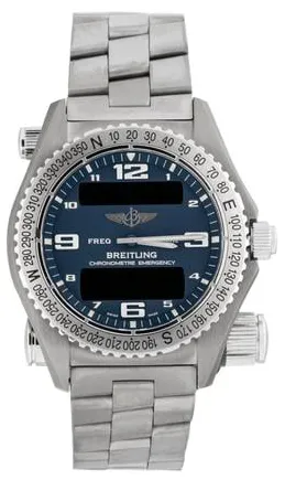 Breitling Emergency E56321 43mm Titanium Black