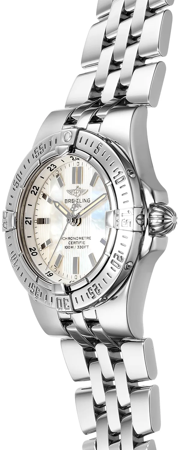 Breitling Galactic A71340 30mm Stainless steel White 1