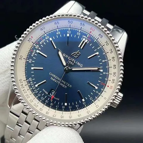 Breitling Navitimer A17326211C1A1 41mm Stainless steel Blue 3