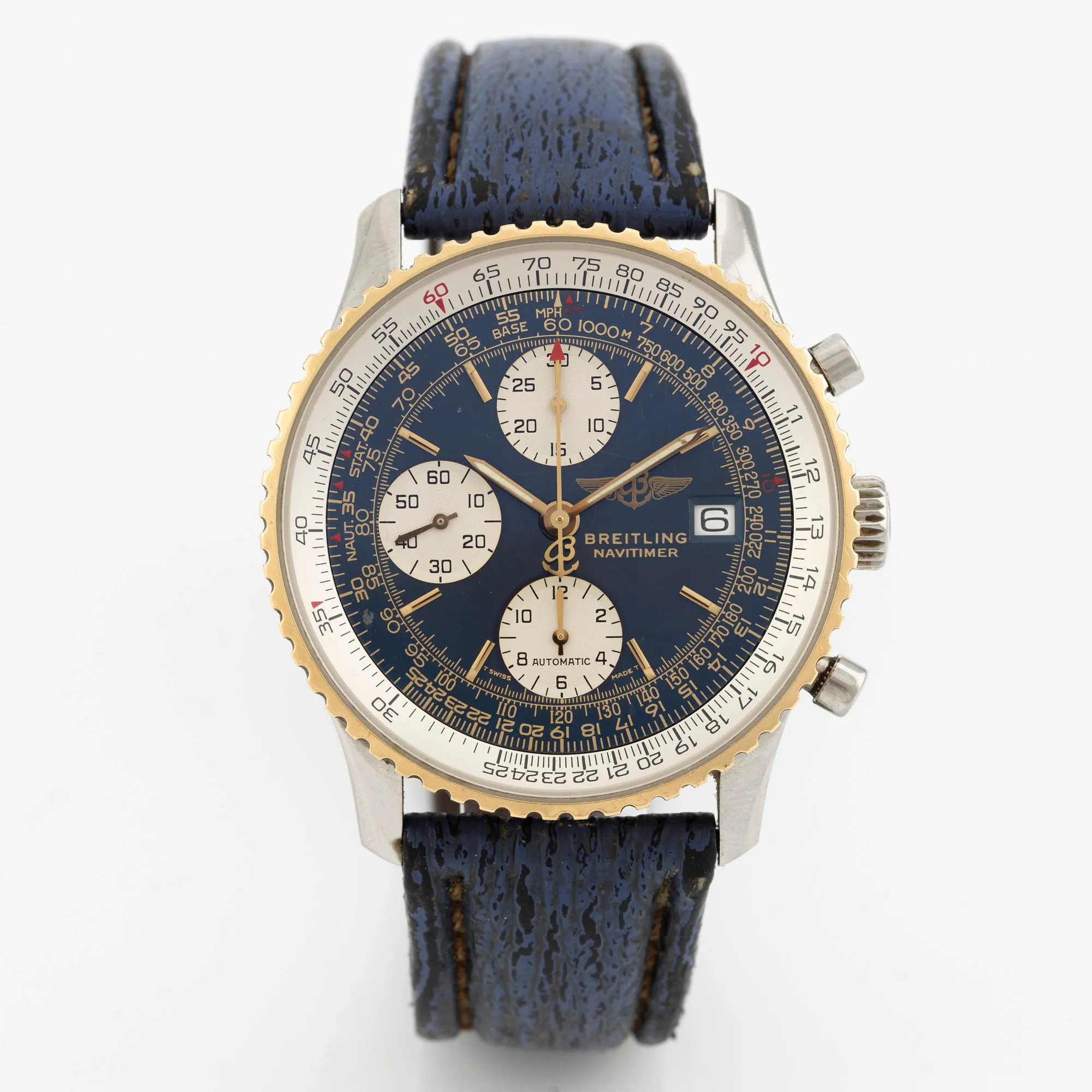 Breitling Navitimer D13022 41.5mm Yellow gold and stainless steel