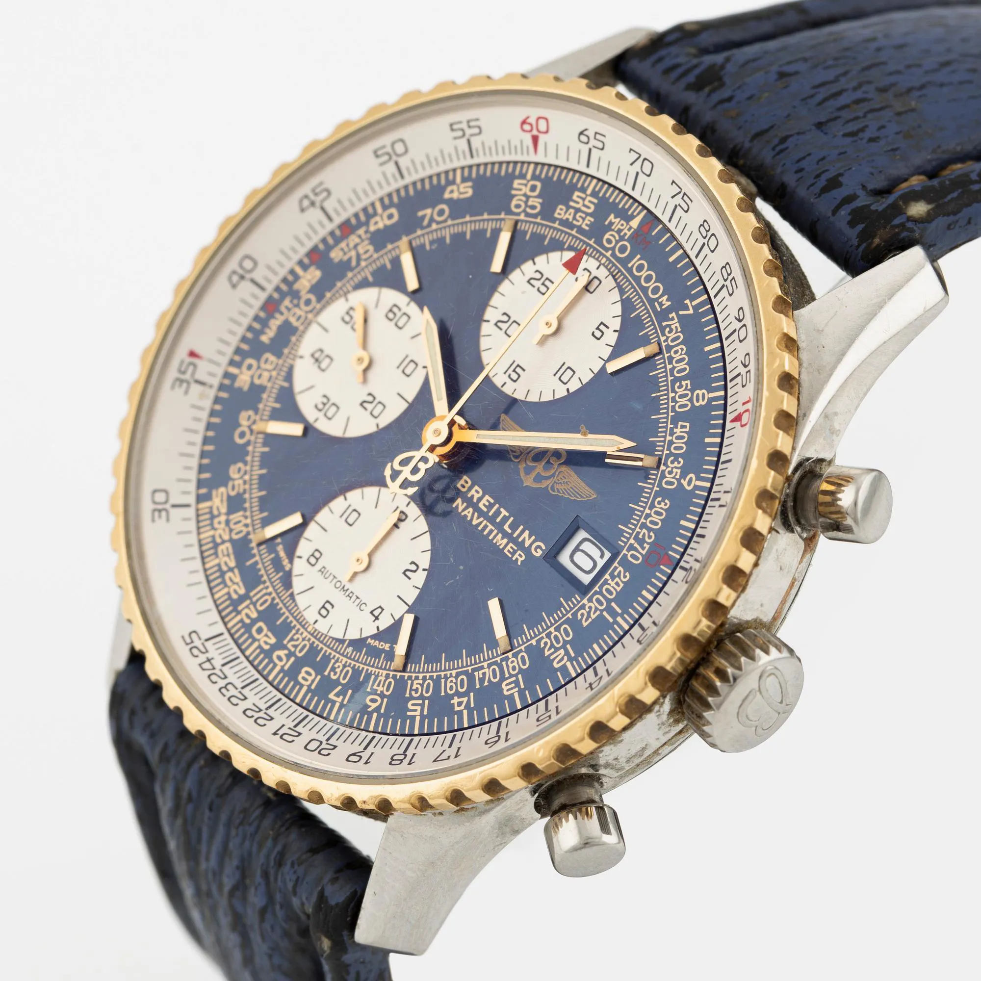 Breitling Navitimer D13022 41.5mm Yellow gold and Stainless steel 1