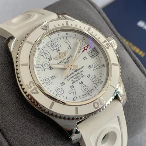 Breitling Superocean A17312D21A1S1 36mm Stainless steel White