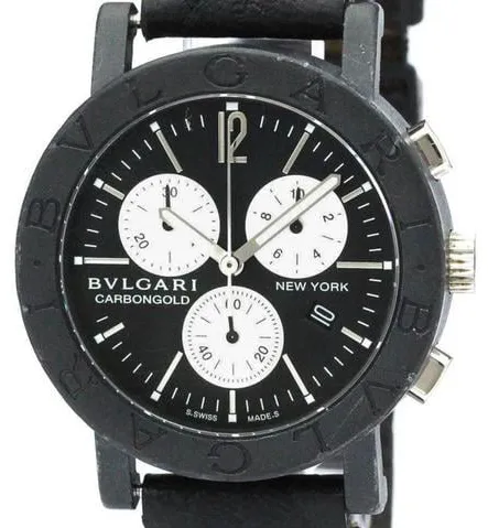 Bulgari Bulgari BB 38 CL CH 38mm Carbon fiber Black