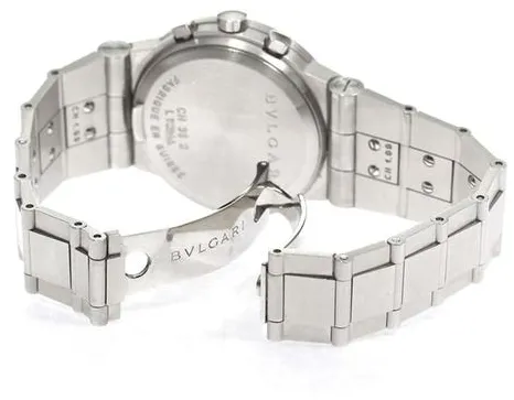 Bulgari Diagono CH 35 S 35mm Stainless steel Black 3