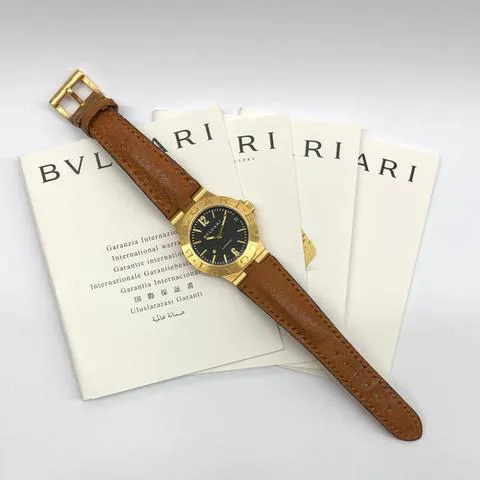 Bulgari Diagono LCV 29 G Yellow gold White 1